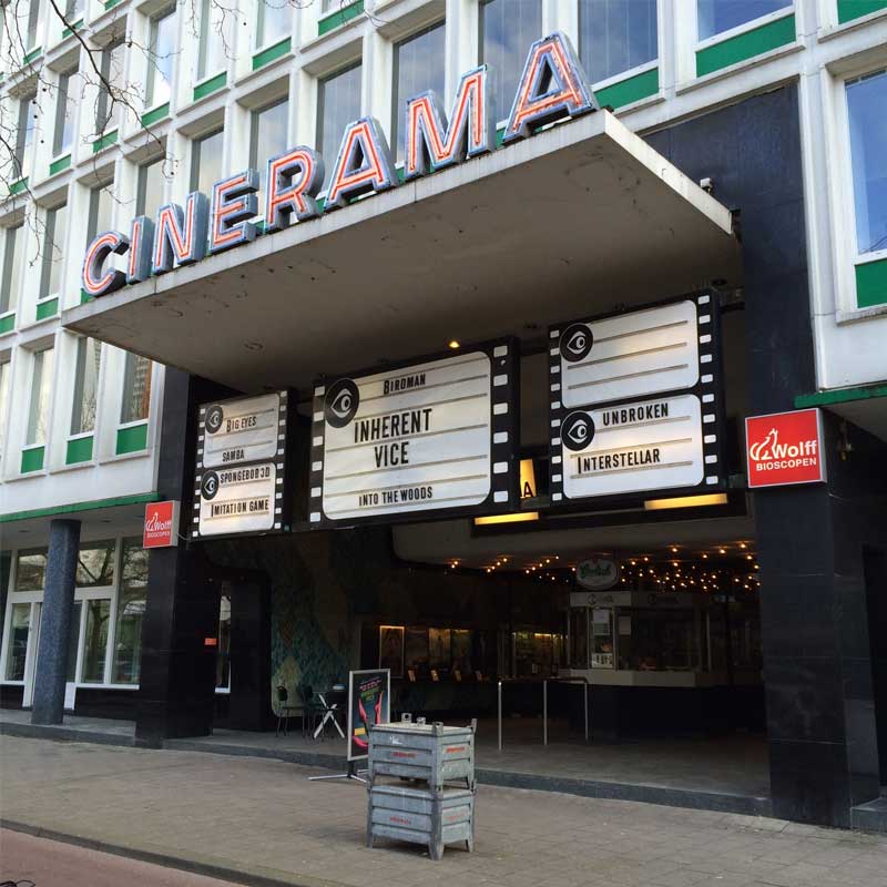 cinerama filmtheater (rotterdam) - alle films & bioscooptijden