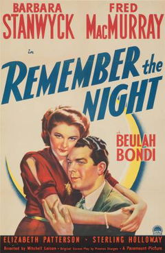 Remember the Night (1940)
