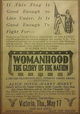 Womanhood, the Glory of the Nation