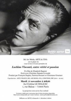 Luchino Visconti. Entre verite et passion (2016)