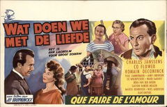 Wat doen we met de liefde? (1957)