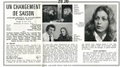 Un changement de saison (1975)