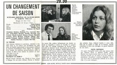 Un changement de saison (1975)
