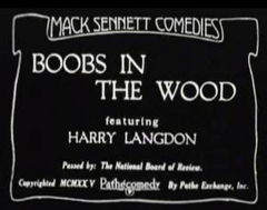 Boobs in the Wood (1925)