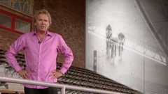 Racen in de regen - wielergoud Tokio 1964.