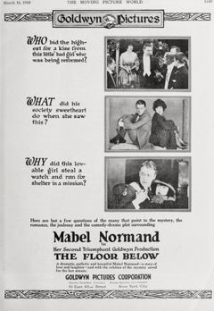 The Floor Below (1918)