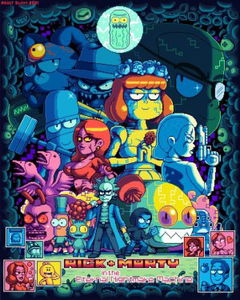 Rick + Morty in the Eternal Nightmare Machine (2021)