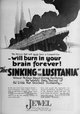 The Sinking of the 'Lusitania'