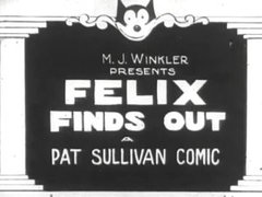 Felix Finds Out (1924)
