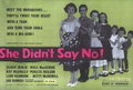 She Didn't Say No (1958)