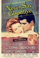 Never Say Goodbye