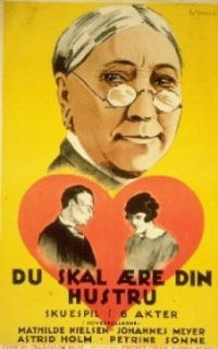 Du skal ære din hustru (1925)