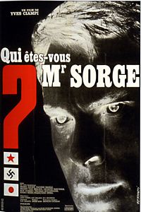 Qui êtes-vous, Monsieur Sorge? (1961)