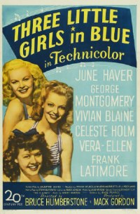 Three Little Girls in Blue