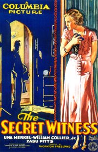 The Secret Witness (1931)