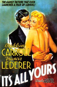 It's All Yours (1937)