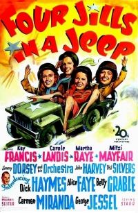 Four Jills in a Jeep