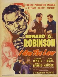 I Am the Law (1938)
