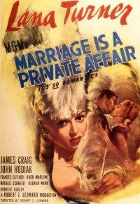 Marriage Is a Private Affair
