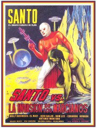 Santo el Enmascarado de Plata vs 'La invasión de los marcianos' (1967)