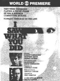 I Saw What You Did
