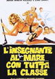 L'insegnante al mare con tutta la classe
