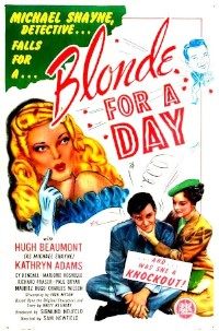 Blonde for a Day (1946)