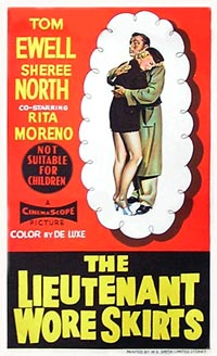 The Lieutenant Wore Skirts (1956)