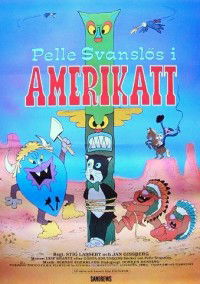 Pelle Svanslös i Amerikatt (1985)