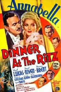 Dinner at the Ritz