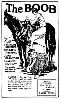 The Boob (1926)