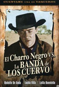 El charro Negro contra la banda de los cuervos (1963)