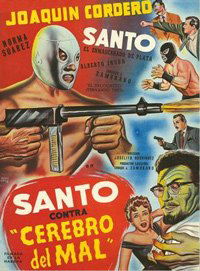 Santo contra cerebro del mal (1961)