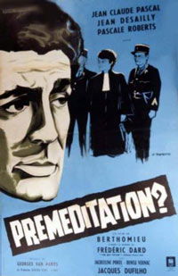 Préméditation (1960)