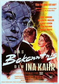 Das Bekenntnis der Ina Kahr (1954)