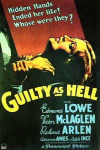 Guilty as Hell (1932)