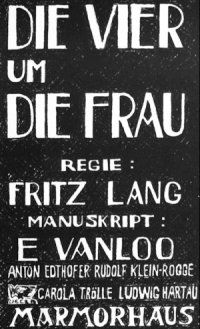 Vier um die Frau (1921)