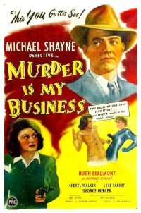 Murder Is My Business (1946)