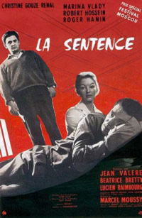 La sentence (1959)