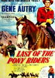 Last of the Pony Riders