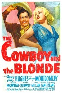 The Cowboy and the Blonde (1941)