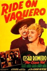 Ride on Vaquero (1941)