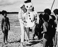 Ein Schneemann für Afrika