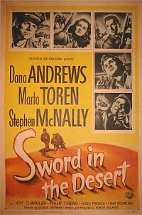 Sword in the Desert (1949)