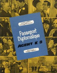 Passeport diplomatique agent K 8 (1965)