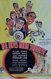 The Boys from Syracuse (1940)