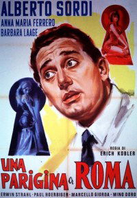 Una parigina a Roma (1954)