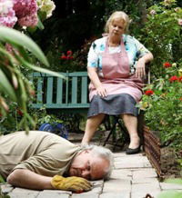 Seine Mutter und ich