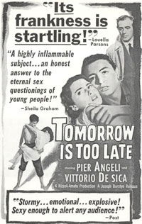 Morgen is te laat (1950)