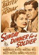 Sunday Dinner for a Soldier